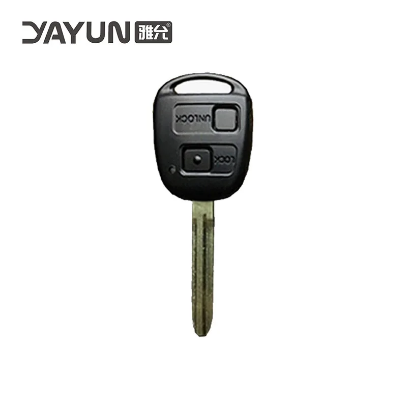5PCS ForToyota 2 button uncut TOY43 blank blade Remote Control Car Key Shell Case | Автомобили и мотоциклы