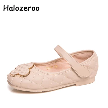 

Spring Baby Girls Princess Shoes Kids Leather Shoes Children Black Brand Flats Fashion Soft Shoes Sweet Dress Shoe Mary Jane New