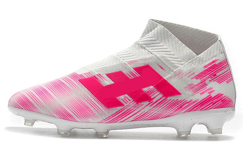 Новинка Nemeziz 18 18+ FG Messi футбольные мужские 18+ x Футбольные бутсы подвижность бинты спектральный режим футбольные бутсы размер