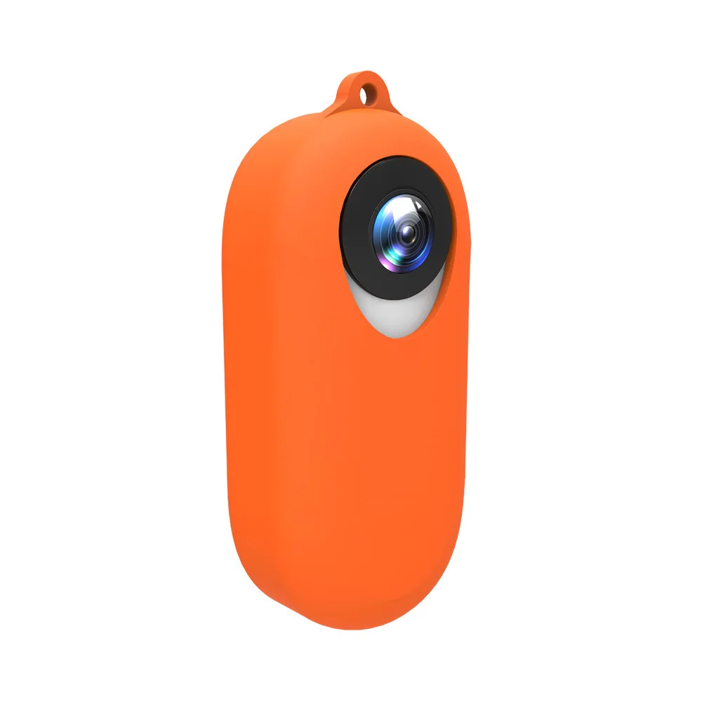 Orange Для Insta360 GO силиконовый чехол, защита от царапин, пылезащитный чехол, чехол для Insta360 GO, аксессуары для экшн-камеры - Цвет: Orange