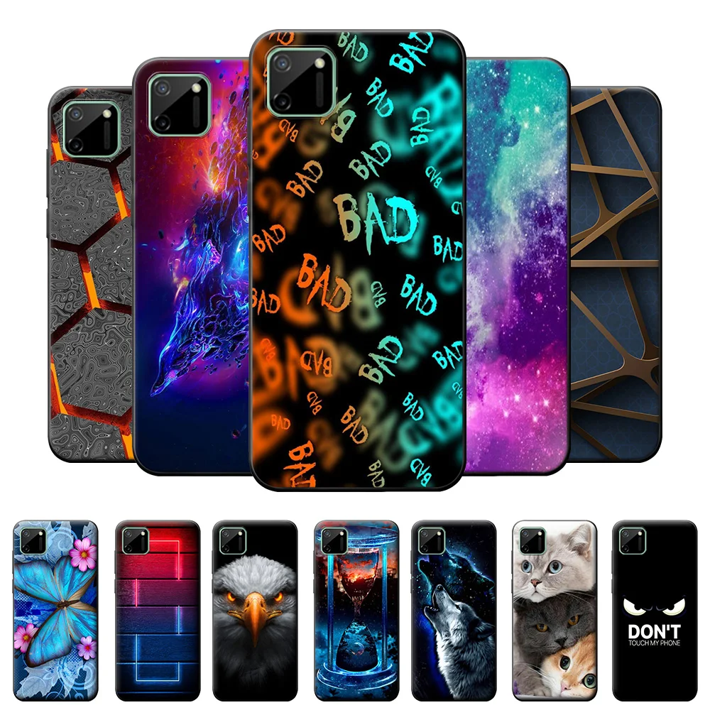 Funda de silicona suave Realme C11 para teléfono móvil, carcasa trasera de TPU para OPPO Realme C11 C 11, 6,5