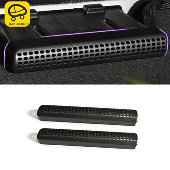 

CARMANGO For Mercedes Benz E Class W213 2017-2019 Auto Car Seat Air Outlet Vent Frame Cover Trim Sticker Decoration Accessories