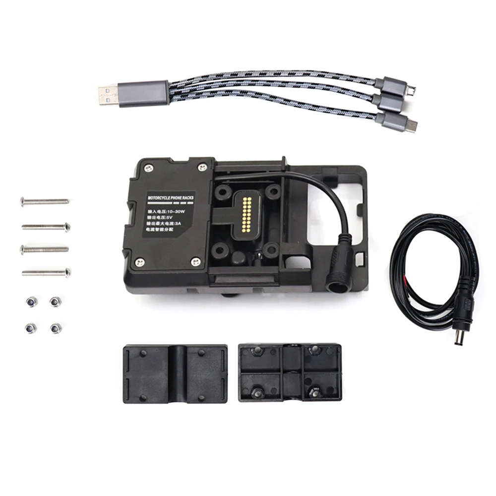 

Motorcycle USB Charging 12MM Mount Mobile Phone Navigation Bracket For BMW R1200GS LC&Adventure S1000XR R1200RS