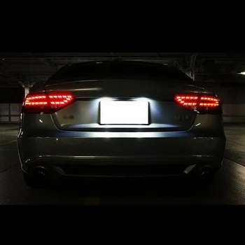 

12-30V License Plate Light W/ Resistance For Golf Phaeton Rabbit High Quality ABS Shell + PC Lens