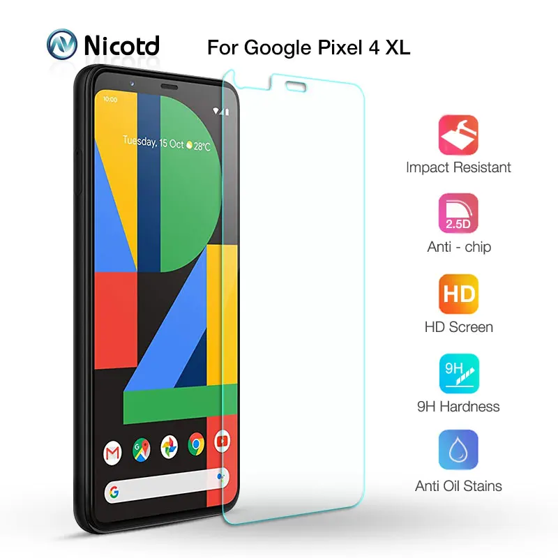1-10Pcs For Google Pixel 4 XL Protective Tempered Glass on the 4XL G020P G020 GA01181-US GA01182-US GA01180-US | Мобильные телефоны