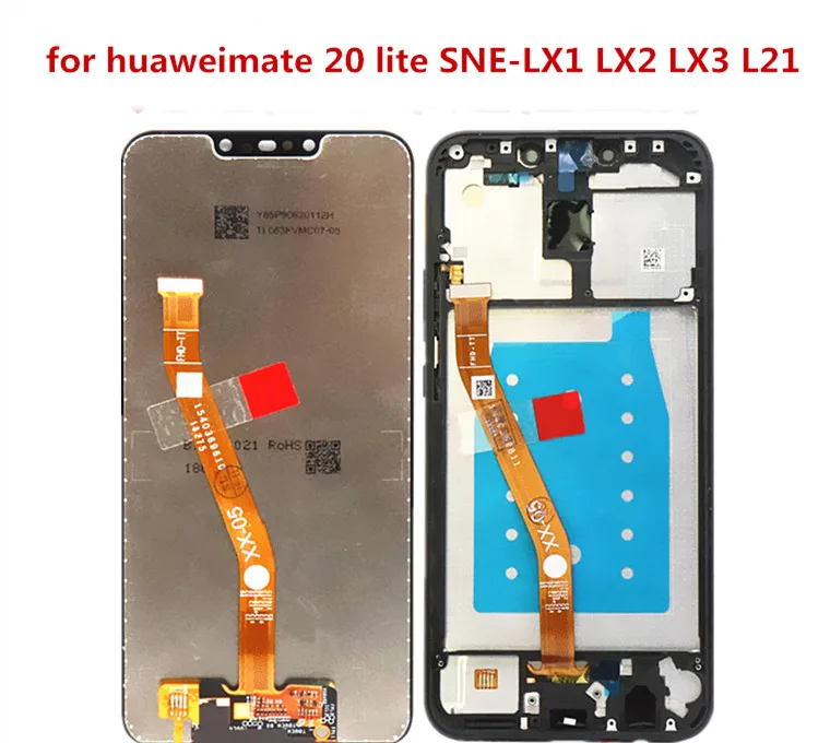 100% Оригинальный ЖК дисплей для huawei mate 20 lite сенсорный экран дигитайзер в сборе Mate
