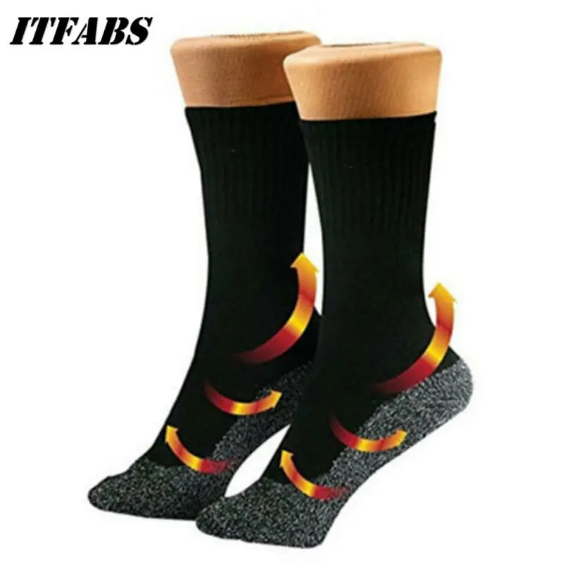 

Winter Sports Skiing Socks Men Women Thermal Ski Long Sock Outdoor MTB Cycling Running Football Stockings