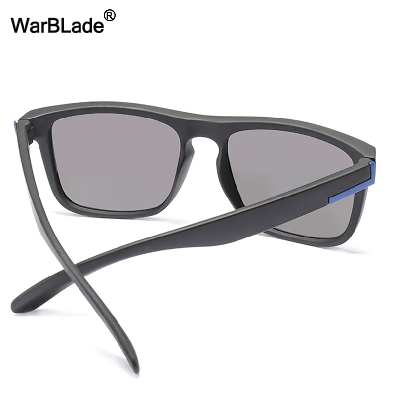 WarBLade, Ретро стиль, поляризационные солнцезащитные очки для мужчин и женщин, для вождения, квадратный стиль, солнцезащитные очки, мужские очки, мягкая оправа, UV400, очки Gafas De Sol