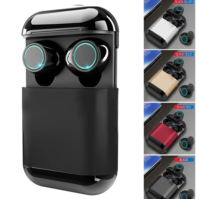 

TWS Wireless Bluetooth 5.0 Earbuds Stereo Binaural Call Earphones with Charging Case AS99