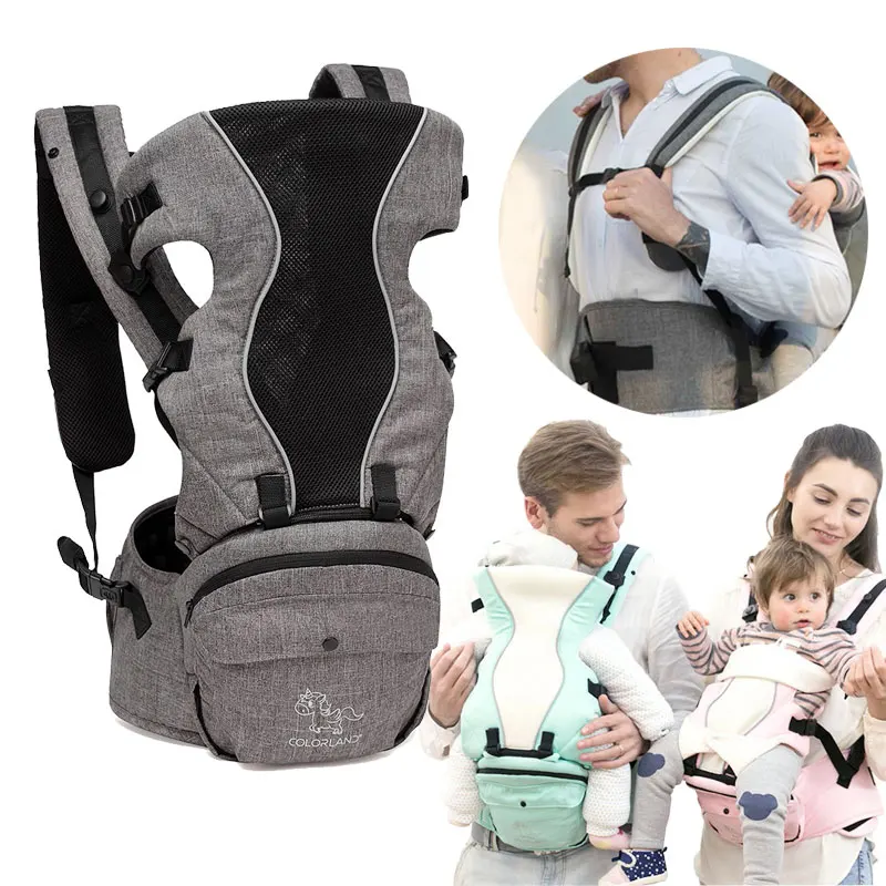 Ergonomic Baby Carrier Infant Baby Hipseat Waist Carrier Front Facing