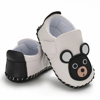 

Newborn Baby Girls Boy Cartoon Bear Shoes First Walkers Summer Autumn Baby Boy Girls Soft Sole Shoes Infant Crib Shoes 2020