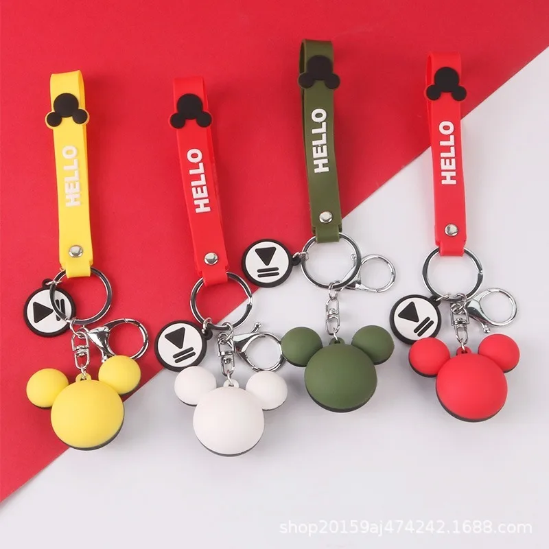 

cartoon cute mouse key chain personality creative car key chain pendant student bag fresh accessories