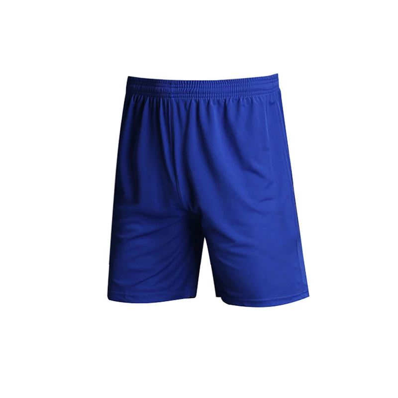 blue Спортивные, для фитнеса, одноцветные, повседневные, для спортзала, футбола, бега, дышащие, спортивные, мужские шорты, для пробежки, для тренировок, эластичная резинка на талии, быстросохнущие - Цвет: blue