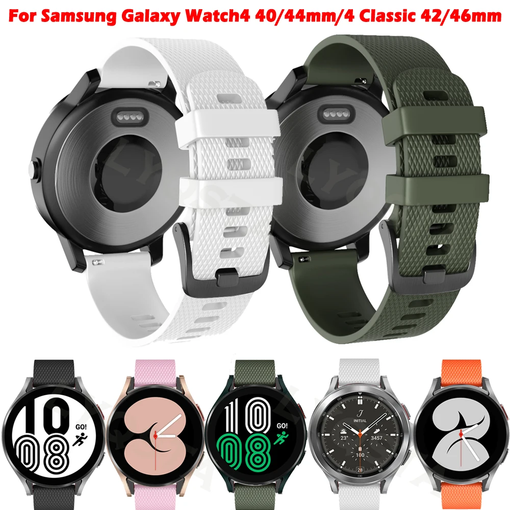 Wrist Straps For Samsung Galaxy Watch 4 Classic 42mm 46mm Smart