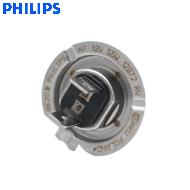 Philips H4 H7 9003 Racing Vision + 150% более яркие Автомобильные фары Hi/lo галогенная лампа ралли
