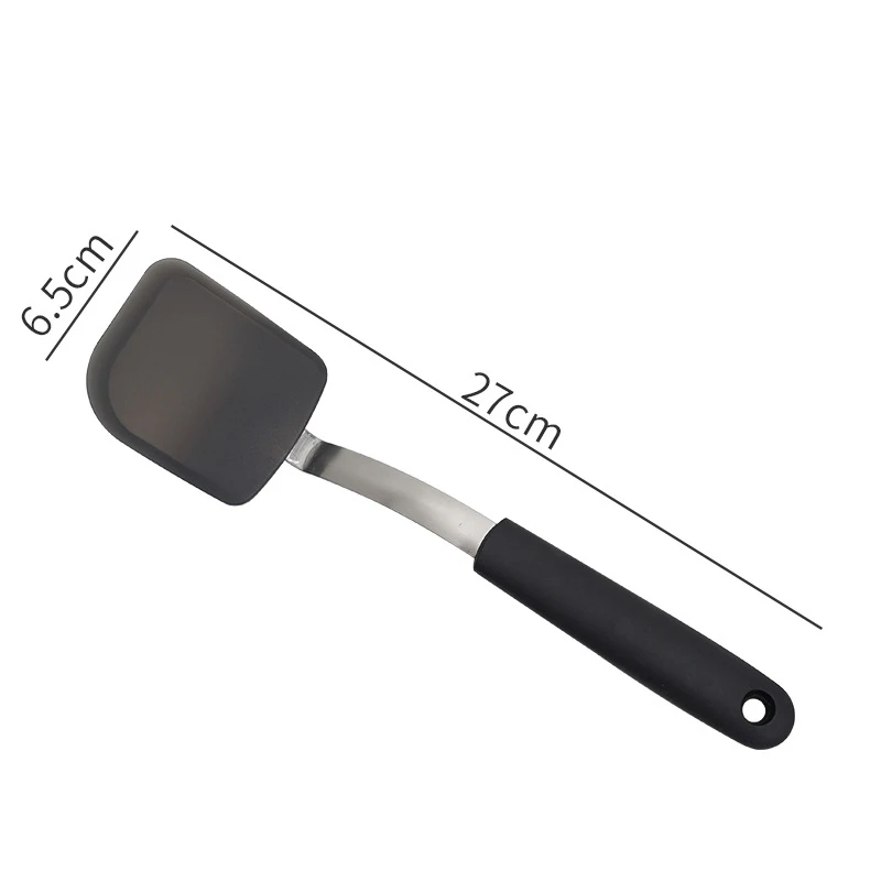 27cm Mini Flexible Turner Spatula Heat Resistant Cookie Baking Spatula Nonstick Egg Pancake Fried Shovel Frying Pan Cooking Tool