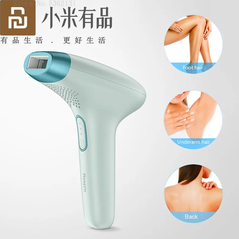 

Youpin Reepro IPL Laser Epilator Permanent Painless Photoepilator Hair Removal 600000 Flash Electric Hair Remover Machine Women