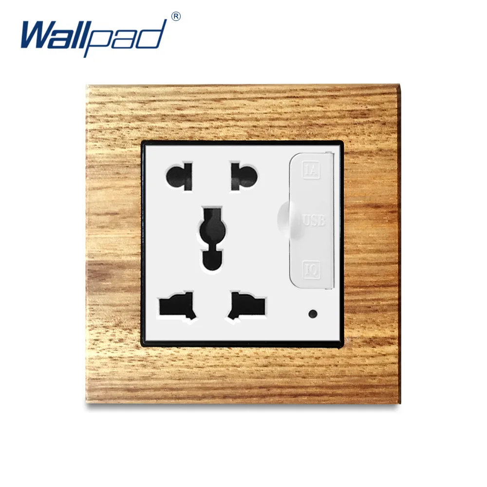Универсальная электрическая розетка с 2 USB портами 5 контактов|electrical outlet with