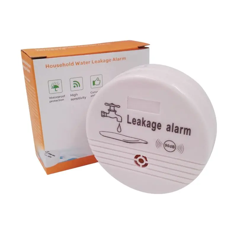 

New ABS Wireless Water Leak Detector Water Sensor Alarm Leak Alarm Home Security Household Water Leakage Alarm