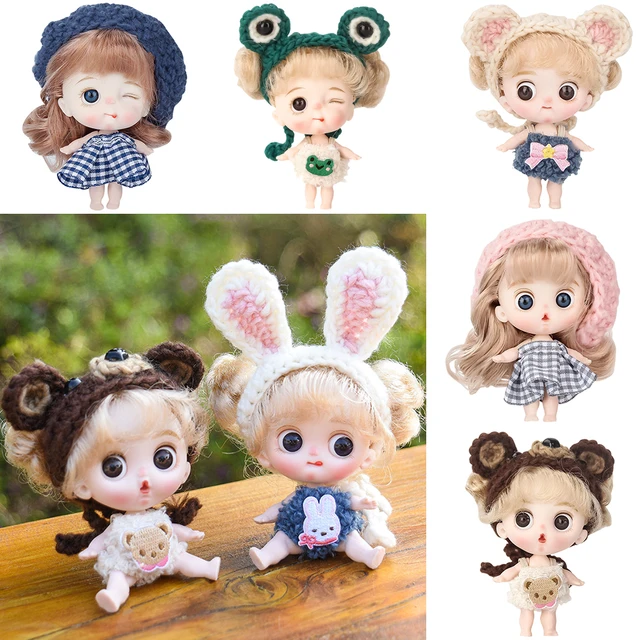 New Kawaii Pocket Doll 10Cm Ob11 Dolls With Clothes Outfit Dress Surprise 1/12 Baby Bjd Dolls Figure Action Toys For Girls Gifts 1