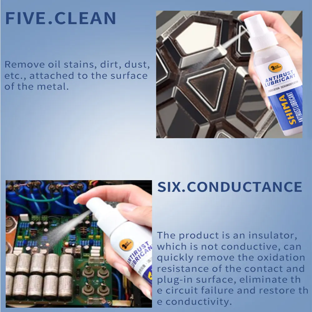 Ингибитор ржавчины для автомобиля 120 мл спрей удаления чистящее средство