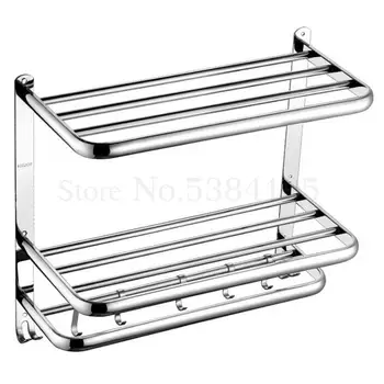 

Perforation-free Towel Rack Toilet Stainless Steel 304 Bathroom Towel Rack Toilet Shelf Wall Hanging Wash Hands