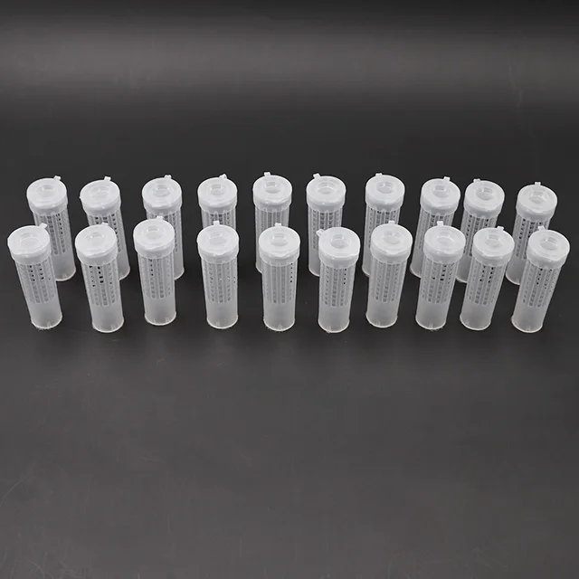 10 db Beaking Tenyésztő Kupa Készlet Queen Méhes Hurgerek Ketrecek Cella Csésze Tartó És Cellás Berendezések Méhészkészülékek - Image 6