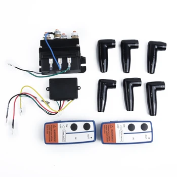 

Contactor 500A Winch Remote Kit Relay 12V Recover Solenoid Twin Hot Durable
