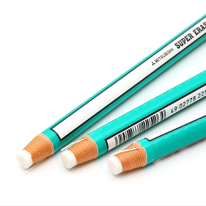 3 pz/lotto Mitsubishi Uni Tipo di Matita Eraser Super Eraser Medio Ek-100 Scuola e Forniture Per Ufficio - immagine 2