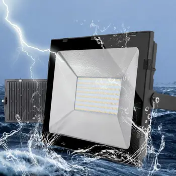 

1Pcs Ultrathin LED Flood Light 200W LED Floodlight IP65 Waterproof 220V 200 watt LED Spotlight Outdoor Lighting
