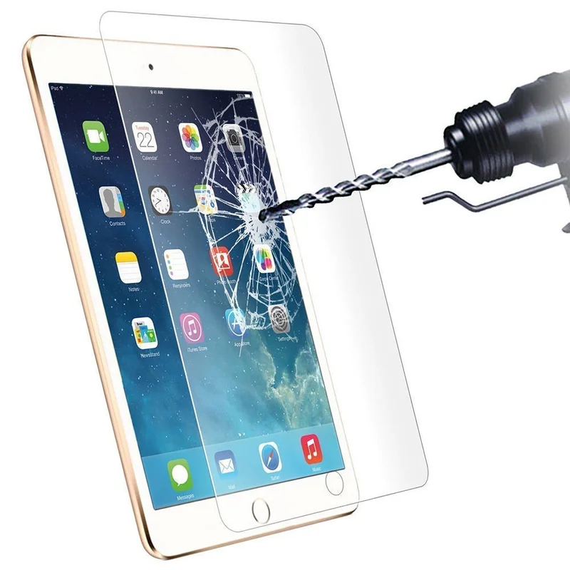 Protector de pantalla de vidrio templado para iPad, Protector de pantalla de 0,3mm para nuevo iPad 9,7 2017/2018, iPad 5, 6. ª iPad Pro 9,7, A1893, A1954, A1822
