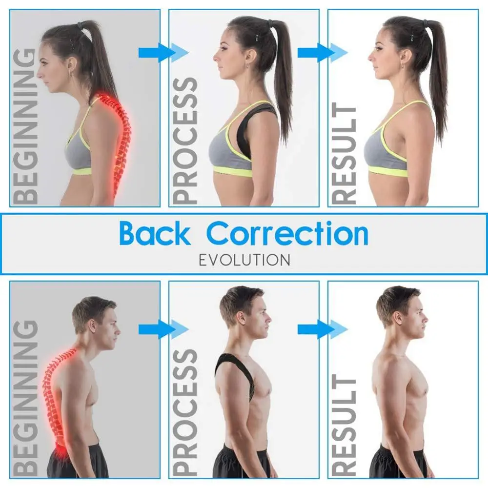 Back Posture Corrector For Men And Women Postura Corset For Back Pain Faja Hombre Orthopedic Belt Royal Posture Corrector