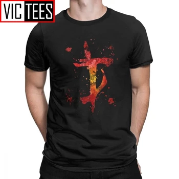 

Men's Doom Splatter T Shirts Retro Game Conan Barbarian Thulsa Snake Cult Cotton Tops Camiseta Tee Birthday Present T-Shirts