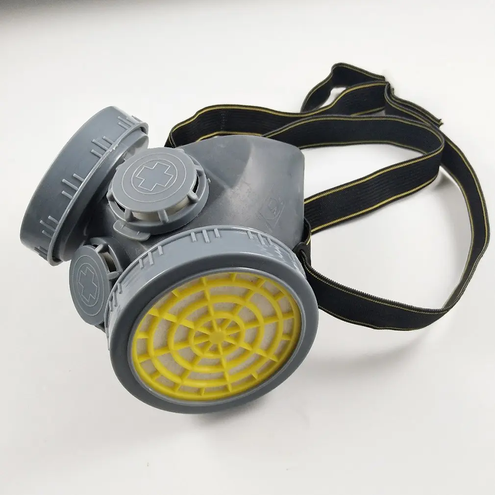 

Cycling Face Mask Double Tank Mask Two Valves For Easy Breathing Easily Adjustable Strap Filtering Sport Cover Shield Outdoor