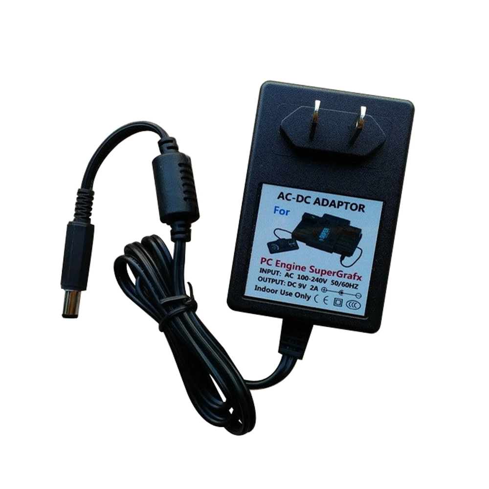 高品質出力 9V 2A AC アダプタ PC エンジン SuperGrafx 用 PCE