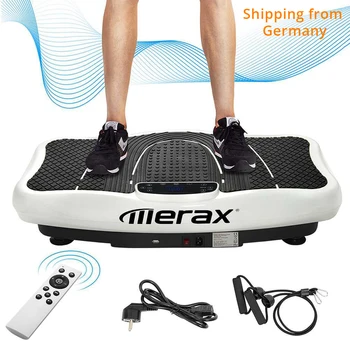 

Merax Vibration Plate Trainer Fitness Machine Professional 2D Wipp Vibration With Bluetooth Speaker 5 Training Programs