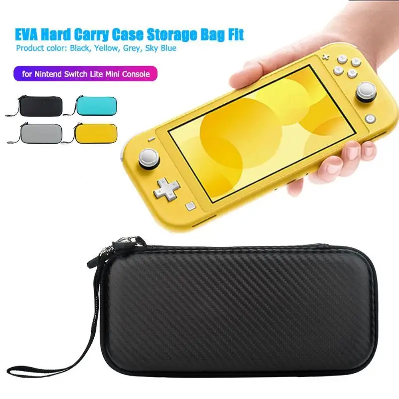 Protective EVA Hard Carry Case Cable TF Card Storage Bag for Nintendo Switch Lite Mini Console