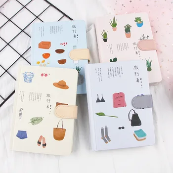 

Traveler Pocket Notebook Paper Planner Bullet Journal Account Notebook Agenda School Diary Note Book Girl Aesthetic Notebook