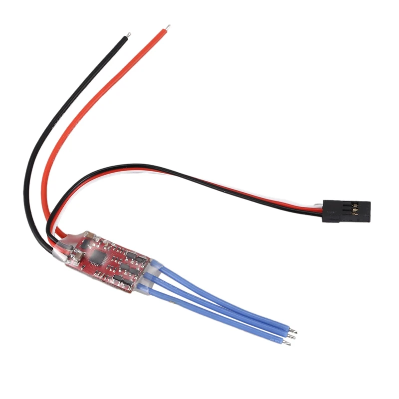

XC-6A RC Hobby Car Brushless ESC 6A 1-2S 4G Electronic Speed Controller 3 Modes 2-Way Forward Brake Reverse Crawler