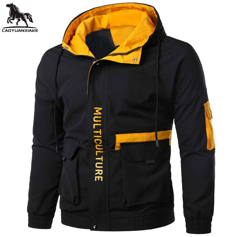 Повседневная мужская куртка весна осень L 6XL 7XL 8XL мужские куртки сшитое пальто с
