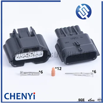

1 set 6 Pin 91 RH-type 7283-8850-30 7282-8850-30 Auto Sensor Plug Air Flow Meter Throttle Connector For Nissan 350Z R35 GT-R V35