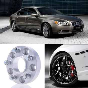 

2pcs 5X108 63.4CB 25mm Car Wheel Spacers Wheel Adapters suitable For Volvo S80