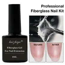 10 шт для нейл-арта стекловолокно шелк нетканый обертывание для наращивания ногтей инструмент для ремонта волокна стекловолокна клей для ногтей Аксессуары для самостоятельного маникюра
