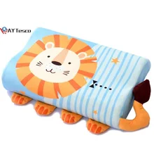 AY – oreiller orthopédique en mousse à mémoire de forme, oreiller doux avec remplissage, en fibres à rebond lent, pour bébé, Tesco0 6years