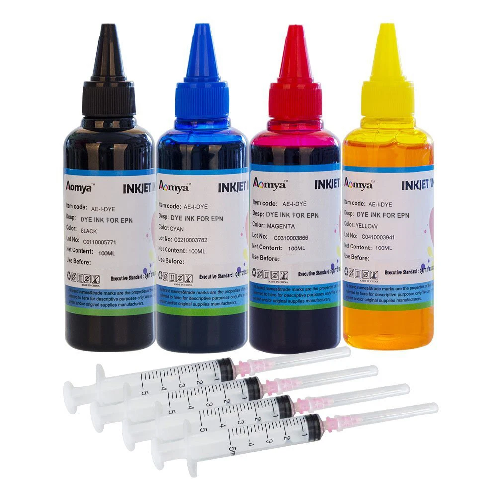 Buy 1 Get 1 FREE ! Universal dye ink  for Epson 604XL 603XL 202XL T1281 T0731 T0921 cx4500 T16 T1631 T1811 T29 29XL T2991 212XL