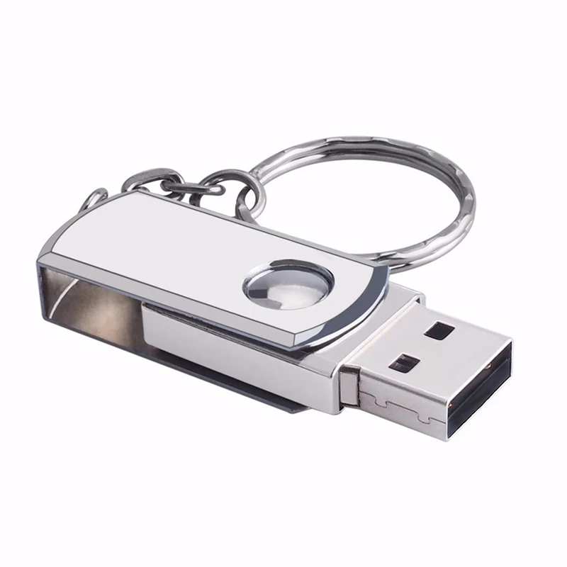 Нержавеющая сталь флеш-накопитель 1 ТБ USB флэш-накопитель 512 ГБ 256 128 Cle USB 2,0 Pendrive Memory Stick с цепочкой для ключей thumbdrive