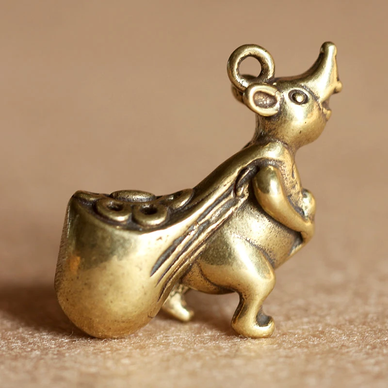 Brass Rat Keychains (7)