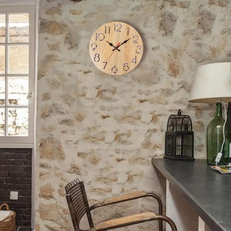 Reloj De Pared Original Europa Retro Bar De Casa Decoracion De