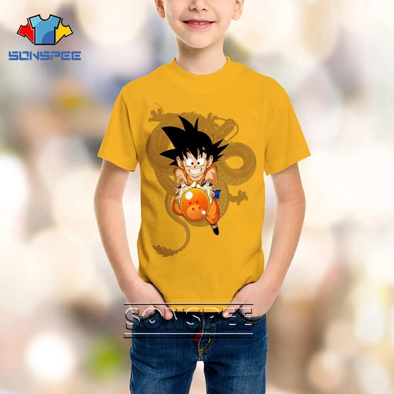 Футболка с 3d принтом для мужчин, wo men, Аниме футболки с принтом «Жемчуг дракона z goku», Детские рубашки в стиле Харадзюку детская футболка модная футболка с короткими рукавами