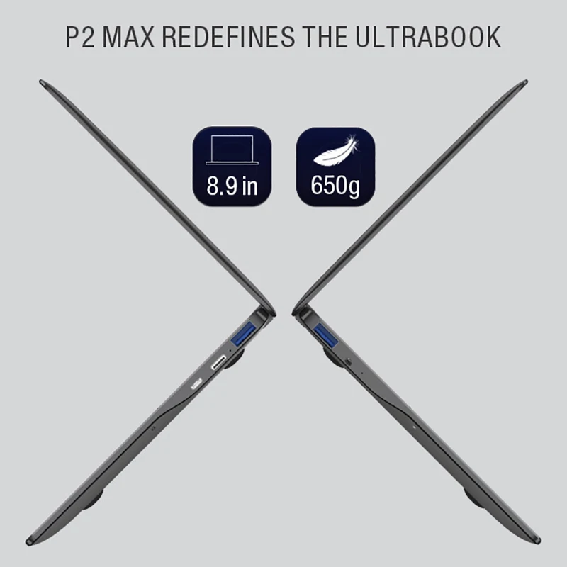 GPD P2 Max мини-ноутбук нажатие на экран 8100Y Windows 10 16 Гб ram 512 ГБ SSD карманный ноутбук ЕС разъем